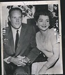 about 1960 Press Photo 2nd husband Randolph Galt and wife actress Anne ...