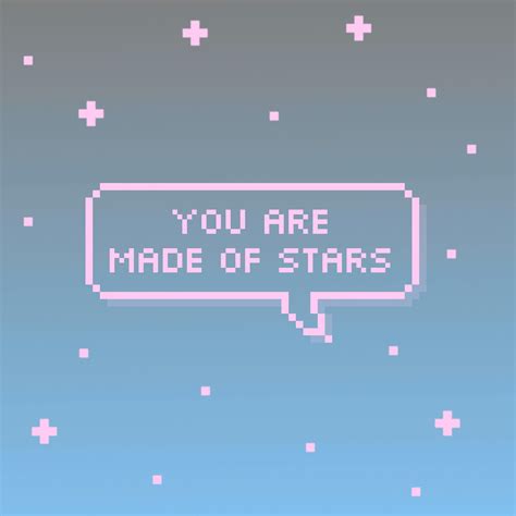 Pastel Cubes You Are Made Of Stars Via Tumblr