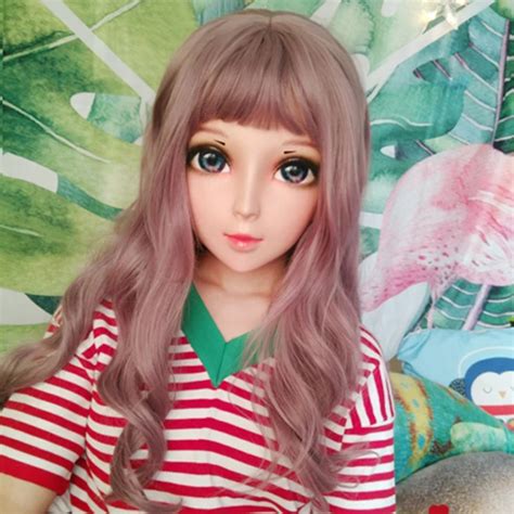 ying 6 female sweet girl resin half head kigurumi bjd eyes crossdress cosplay japanese anime