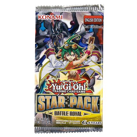 Yu Gi Oh Star Pack Battle Royal Booster Pack Da Card World