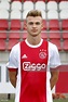 Daley Sinkgraven during the team presentation of Ajax on July 22 ...