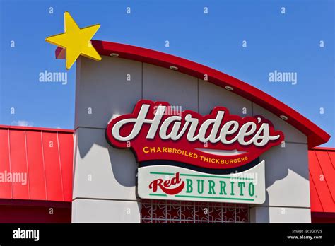 Indianapolis Circa June 2016 Hardees Retail Location Hardees And