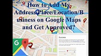 How To Make A Google Map With Locations
