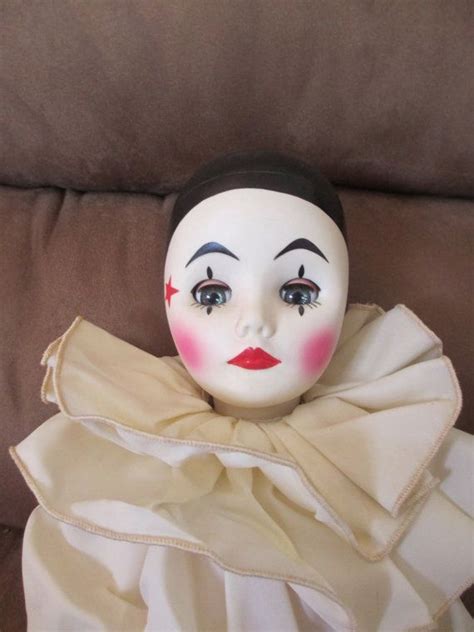 Harlequin Clown Dolls Effanbee Clown Pierrot Doll 1980