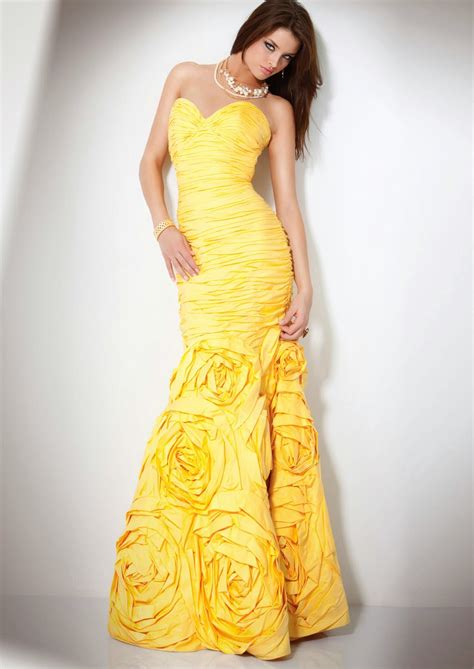 Various Kinds Of Wedding Dresses With New Models Yellow Wedding