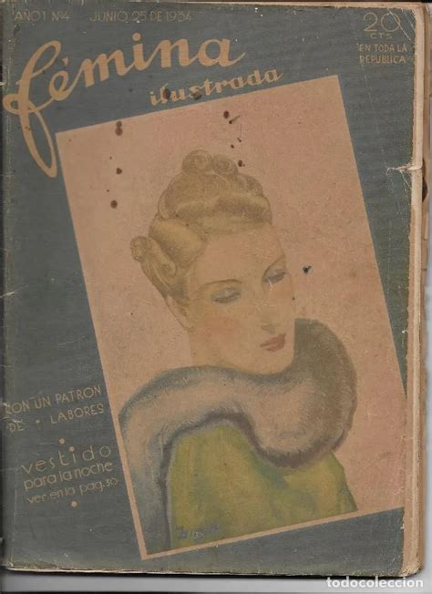 Revista Femina Ilustrada Nº 4 De 25 Junio 1934 Vendido En Venta