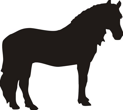 Horse Head Silhouette Clip Art Free