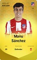 Limited card of Manu Sánchez - 2021-22 - Sorare