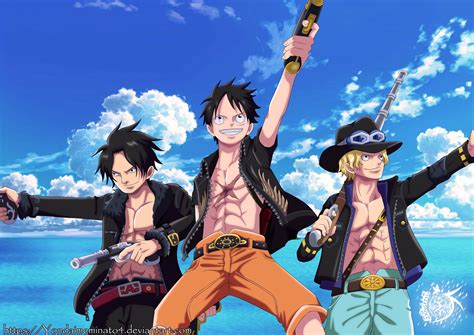 Asl Brothers Once Piece By Yondaimeminato4 On Deviantart One Piece