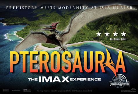 Jurassic Worlds Record Breaking Week Gets Its Own Unique Imax Poster