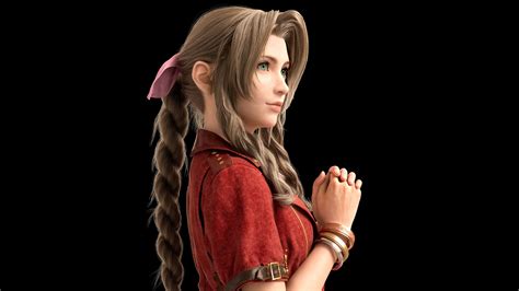 Aerith Final Fantasy Remake Wallpapers Wallpaper Cave