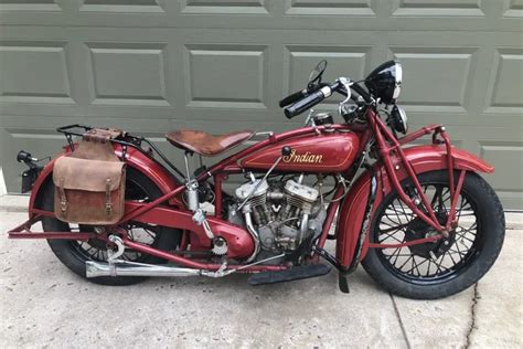 1931 Indian 101 Scout Vin G50223 Classiccom