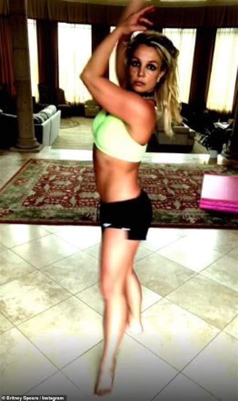 Britney Spears Dances In 2 Sports Bras As She Twirls Struts And Lip
