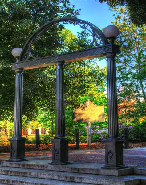Uga Arch Photograph By Phil Rowe