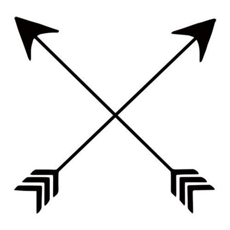 Two Arrows Pointing In Opposite Directions