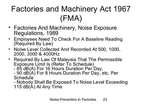 Factories And Machinery Act 1967 An Edition Of Factories And