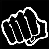 Mechanic Fist Wrench Workers Rights Vinyl Decal Car Motorcycle Garage Sticker Ebay