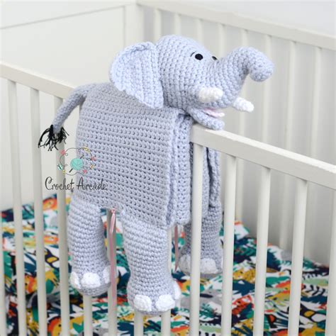 Cuddle And Play Elephant Baby Blanket Crochet Pattern Crochet Arcade
