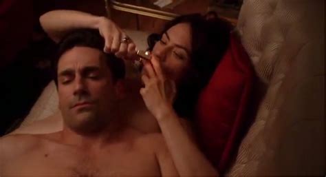 Naked Maggie Siff In Mad Men