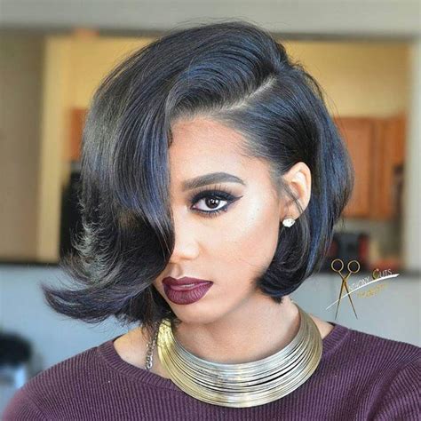 The latest bobs hairstyles and haircuts for women and men. Black girl hairstyle on Twitter: "This bob cut on her real ...