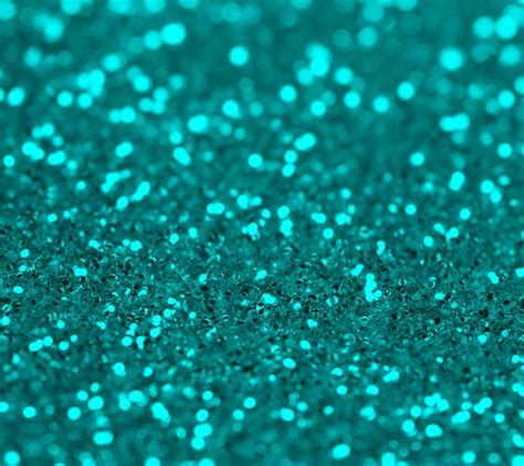 Teal Sparkle Background