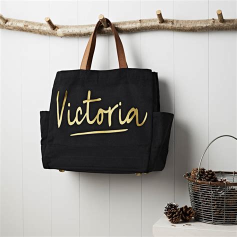 Browse our large collection of framed art today. personalised black and gold canvas shopper bag by tillyanna | notonthehighstreet.com