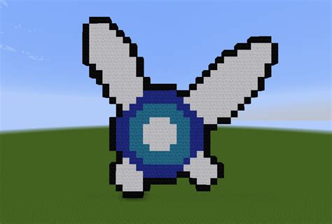 Minecraft Pixel Art Navi By Mastersword126 On Deviantart