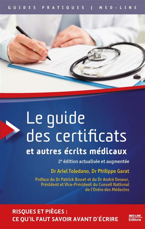 Le Guide Des Certificats Et Autres écrits Médicaux 2e édition