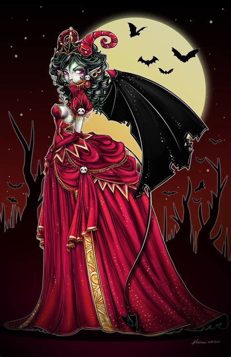 Demonia The Demon Queen By Noflutter On Deviantart