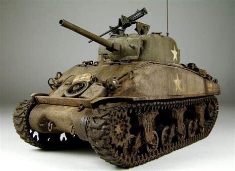Sherman 135 Scale Wwii Vehicles Armored Vehicles Military Vehicles