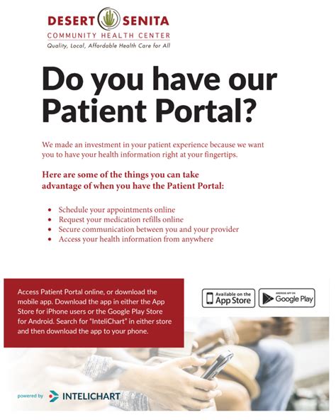 Patient Portal Desert Senita