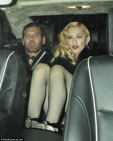 Madonna Pictured For First Time Since Brits Fall Daily Mail Online