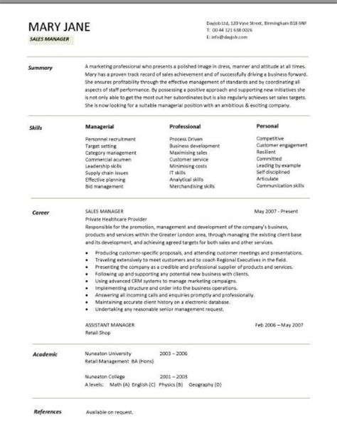 Sales positions with sample resumes for free download: Resume Samples for Sales Manager | Sample Resumes