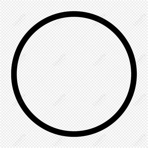 Black Circle Hand Drawn Circle Circle Shape Circle Png White