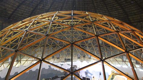 Gallery Of This Wooden Geodesic Dome Contains The Worlds Largest
