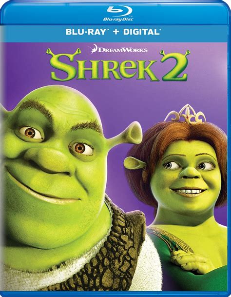 Shrek 2 Blu Ray Mike Myers Eddie Murphy Cameron Diaz Julie Andrews
