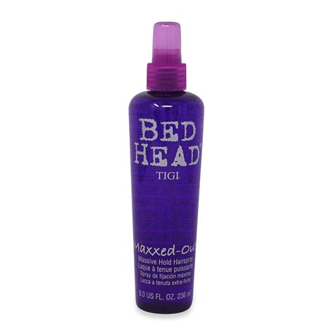 Tigi Bed Head Maxxed Out Massive Hold Hairspray Oz Beauty Roulette