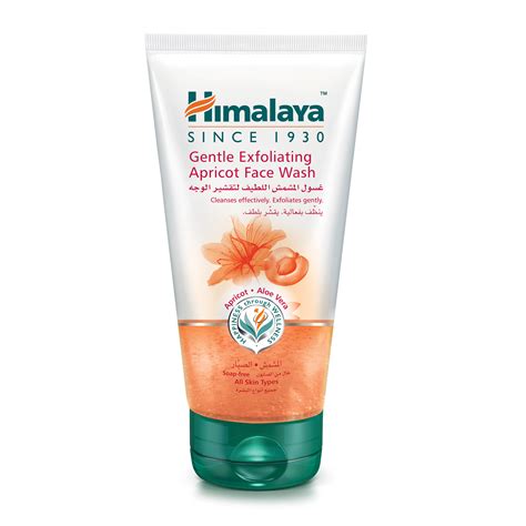 Himalaya Face Wash Gentle Exfoliating Apricot 150 Ml Himalaya