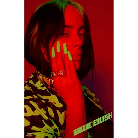 Billie Eilish Red Officially Licensed Mini Poster 115 X 175