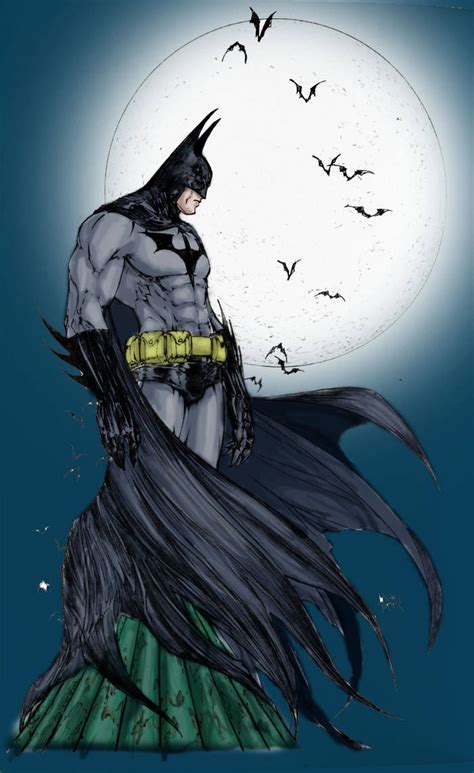 Michael Turner Sketchbook Batman Color By Valdark92 On Deviantart
