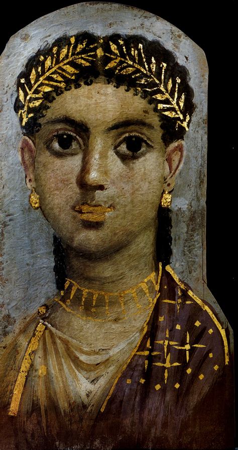 Fayum Mummy Portraits Ancient Paintings Roman Art Egyptian Art