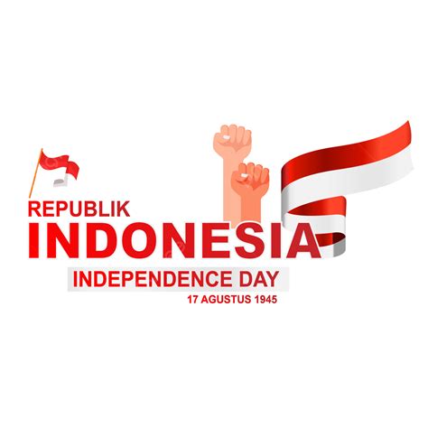 Indonesia Independent Day Vector Design Images Republik Indonesia