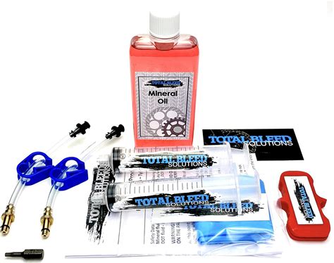Tbs Promax Hydraulic Brakes Bleed Kit Mineral Fluid Uk