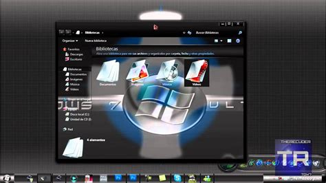 Tema Para Windows 7 Windows Black Mp4 Youtube