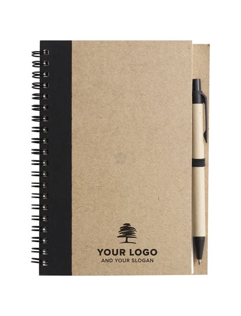 Promotional Recycled Notebook And Pen Set Personalised By Mojo Promotions