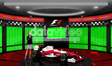 Sports 011 Tv Studio Set Virtual Green Screen Background Psd Virtual