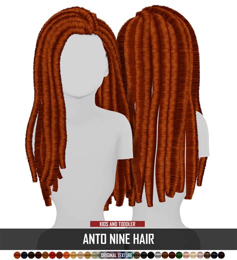 Anto Nine Hair Kids And Toddler Version In 2020