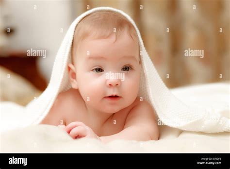 One Baby Girl Stock Photo Alamy