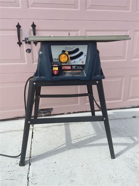 Ryobi 10 In Table Saw With Steel Stand For Sale In Kissimmee Fl Offerup