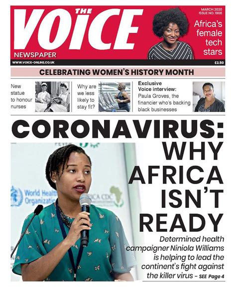 Download The Voice Newspaper March 2020 Issue Voice Online